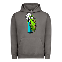 Pigment Tornado skull pez Urban Hoodie - linhVisuals