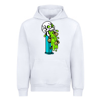 White skull pez Urban Hoodie - linhVisuals