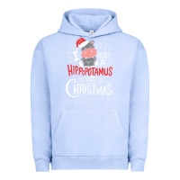 Pigment Grape Ice i want hippopotamus for christmas hippo xmas gift Urban Hoodie - linhVisuals