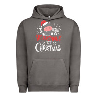 Pigment Tornado i want hippopotamus for christmas hippo xmas gift Urban Hoodie - linhVisuals
