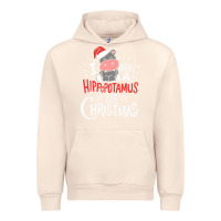 Sandshell i want hippopotamus for christmas hippo xmas gift Urban Hoodie - linhVisuals