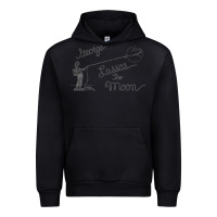 Black george lassos the moon   its a wonderful life Urban Hoodie - linhVisuals
