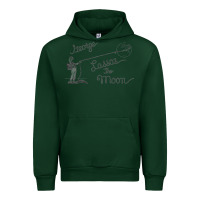 Forest Green george lassos the moon   its a wonderful life Urban Hoodie - linhVisuals