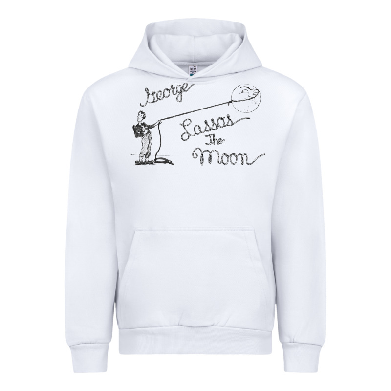 George Lassos The Moon   Its A Wonderful Life Urban Hoodie by linhVisuals | Teevron