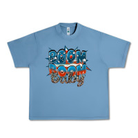 Pebble Blue Boom boom baby Urban Heavy Tee - FaDigitalArtStudio