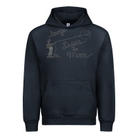 Navy george lassos the moon   its a wonderful life Urban Hoodie - linhVisuals