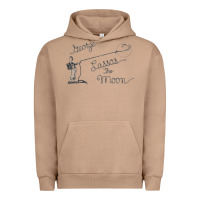 Pigment Burro george lassos the moon   its a wonderful life Urban Hoodie - linhVisuals