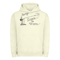 Pigment Pistachio george lassos the moon   its a wonderful life Urban Hoodie - linhVisuals