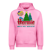Fuchsia Pink hermie the elf dentistry    rudolph the red nosed reindeer Urban Hoodie - linhVisuals