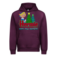 Mauve Wine hermie the elf dentistry    rudolph the red nosed reindeer Urban Hoodie - linhVisuals