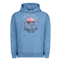 Pigment Pebble Blue the growlers Urban Hoodie - linhVisuals