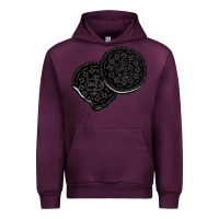 Mauve Wine oreo lover Urban Hoodie - linhVisuals