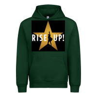 Forest Green rise up! hamilt musical broadway Urban Hoodie - linhVisuals