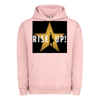 Pigment Salmon rise up! hamilt musical broadway Urban Hoodie - linhVisuals