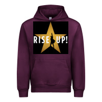 Mauve Wine rise up! hamilt musical broadway Urban Hoodie - linhVisuals