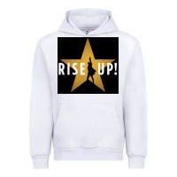 White rise up! hamilt musical broadway Urban Hoodie - linhVisuals