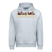 Heather Grey the last supper of the real housewives Urban Hoodie - linhVisuals