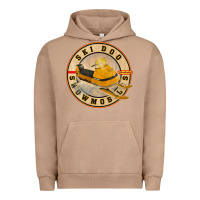 Pigment Burro ski doo vintage snowmobiles Urban Hoodie - linhVisuals