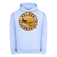 Pigment Grape Ice ski doo vintage snowmobiles Urban Hoodie - linhVisuals