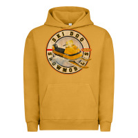Pigment Peanut Butter ski doo vintage snowmobiles Urban Hoodie - linhVisuals