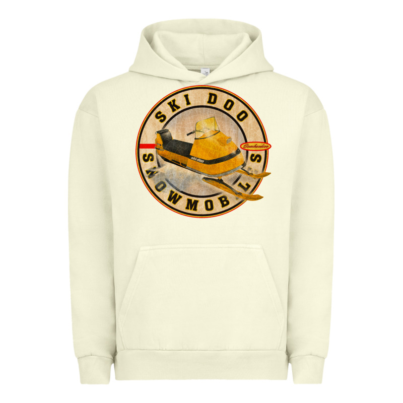 Ski Doo Vintage Snowmobiles Urban Hoodie by linhVisuals | Teevron