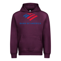 Mauve Wine bank of america Urban Hoodie - linhVisuals