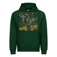Forest Green tyler the creator flower boy Urban Hoodie - linhVisuals