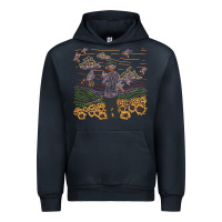 Navy tyler the creator flower boy Urban Hoodie - linhVisuals