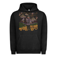 Pigment Black tyler the creator flower boy Urban Hoodie - linhVisuals