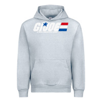 Heather Grey distressed army green gi joe Urban Hoodie - linhVisuals