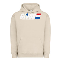 Pigment French Oak distressed army green gi joe Urban Hoodie - linhVisuals