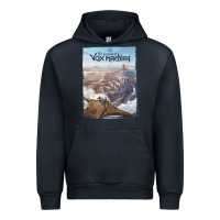 Navy the legend of vox machina poster art Urban Hoodie - linhVisuals