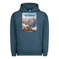 Pigment Midnight Navy the legend of vox machina poster art Urban Hoodie - linhVisuals