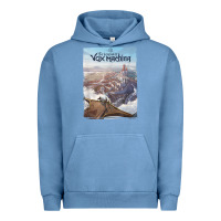 Pigment Pebble Blue the legend of vox machina poster art Urban Hoodie - linhVisuals
