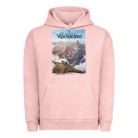 Pigment Salmon the legend of vox machina poster art Urban Hoodie - linhVisuals