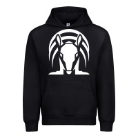 Black armadillo isolated Urban Hoodie - linhVisuals