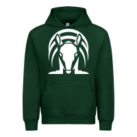 Forest Green armadillo isolated Urban Hoodie - linhVisuals