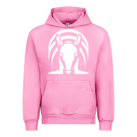 Fuchsia Pink armadillo isolated Urban Hoodie - linhVisuals