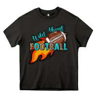 Asphalt Wild about Football Heavy Core Tee - HowdyJamesFarm