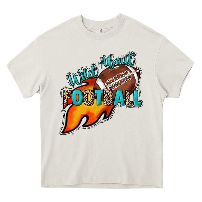Wild About Football Heavy Core Tee by HowdyJamesFarm | Teevron