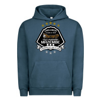 Pigment Midnight Navy suitable-tp-mazembe-worn Urban Hoodie - linhVisuals