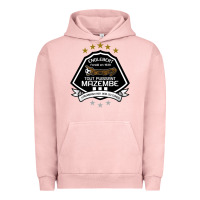 Pigment Salmon suitable-tp-mazembe-worn Urban Hoodie - linhVisuals