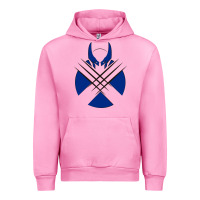 Fuchsia Pink wolverine 5 Urban Hoodie - linhVisuals