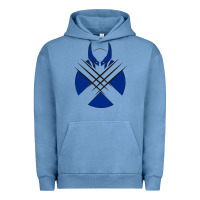 Pigment Pebble Blue wolverine 5 Urban Hoodie - linhVisuals