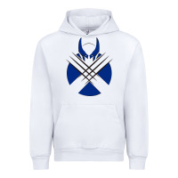 White wolverine 5 Urban Hoodie - linhVisuals