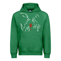 Emerald beauty the beast love Urban Hoodie - linhVisuals