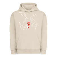 Pigment French Oak beauty the beast love Urban Hoodie - linhVisuals