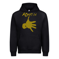 Black Midnight Oil colour Urban Hoodie - linhVisuals
