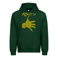 Forest Green Midnight Oil colour Urban Hoodie - linhVisuals