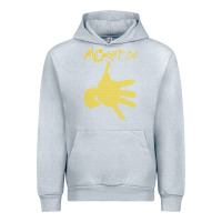 Heather Grey Midnight Oil colour Urban Hoodie - linhVisuals